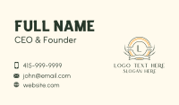Natural Forest Badge Business Card