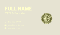 Christian Church Cross Business Card Design