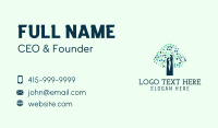 Foundation Park Tree Business Card Design
