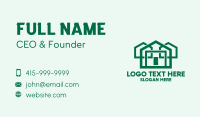 Eco Friendly House Construction Business Card