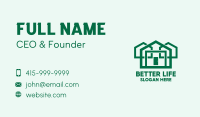 Eco Friendly House Construction Business Card