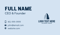 Highrise Building Construction Business Card
