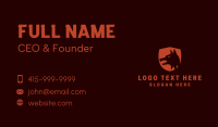 Shield Wolf Gaming Business Card Design