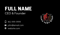 Dumbbells Business Card example 4