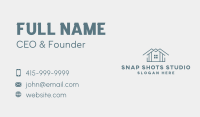 Roofing Renovation Roof Business Card Design