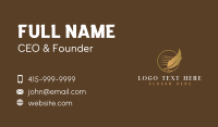 quill Paper Publishing Business Card Design