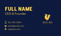 Blazing Flame Chicken Business Card