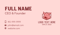 Fresh Pork Dealer Business Card