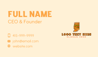 Indiana Burger Sandwich Business Card