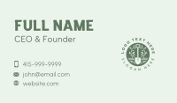 Shovel Planting Garden Business Card