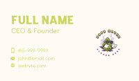 Retro Cannabis Weed Business Card