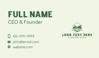 Gardening Lawn Mower Business Card