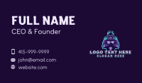 Mad Gorilla Fire Gaming Business Card