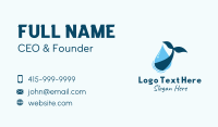 Swimming Business Card example 2