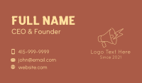 Announcement Business Card example 4