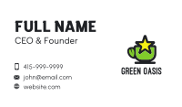 Star Green Tea Business Card Image Preview