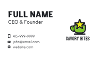 Star Green Tea Business Card