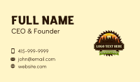 Sawmill Tree Woodwork  Business Card