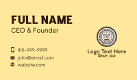 Mayan Tribal Centerpiece  Business Card Design