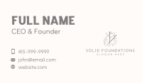 Leaf Bamboo Acupuncture     Business Card