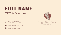 Wild Eagle Aviary  Business Card