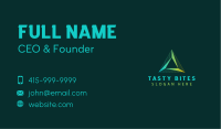 Pyramid Tech Agency Business Card