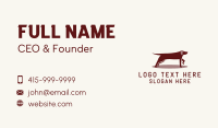 Alert Pet Dog  Business Card Design