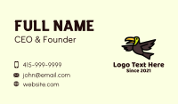 Toucan Business Card example 1