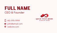 Towel Business Card example 4
