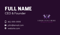 Bird Owl Hunter Business Card Design