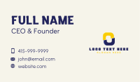 Letter O Construction  Business Card