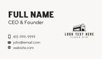 Stockroom Factory Building Business Card