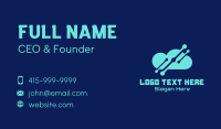 Blue Cloud Network  Business Card Design