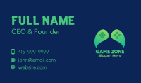 Green Leaf Gaming  Business Card Image Preview