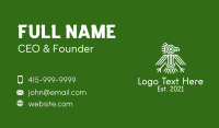 Aztec Bird Symbol  Business Card