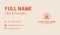 Trailer Truck Business Card example 2