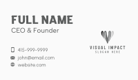 Generic Enterprise Letter V Business Card Image Preview