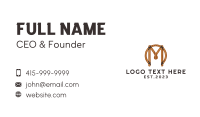 Wood Worker Business Card example 2