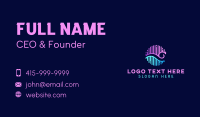 Audio Ocean Wave Business Card