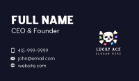 Skull Gaming Gambling Business Card Image Preview