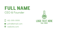 Herbal Laboratory Flask Business Card