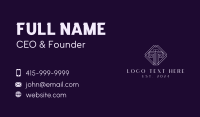 Outline Business Card example 1