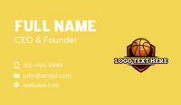 Basketball Sports Team Business Card Design