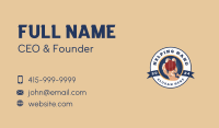 Cricket Ball Hand Business Card Image Preview