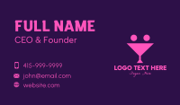 Magenta Business Card example 4