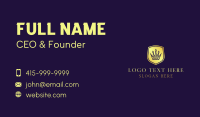 Royal Crown Shield Business Card