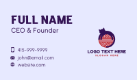 Yarn Ball Business Card example 1