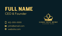 Premium Deluxe Crown  Business Card