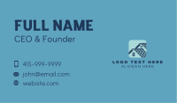 Roof Tile House  Business Card