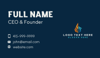 Ice Fire Home Business Card